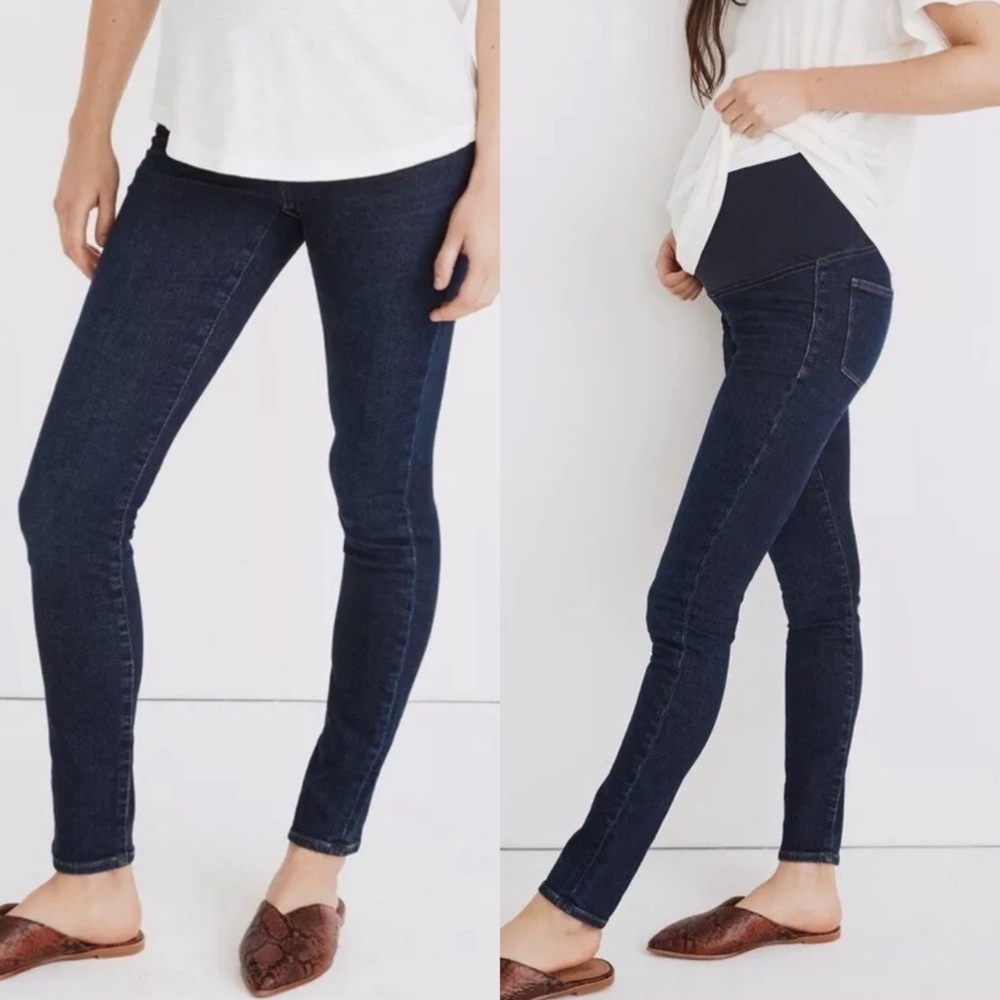 NWT Madewell Skinny Tencel Over the Belly Jeans Orland Wash
